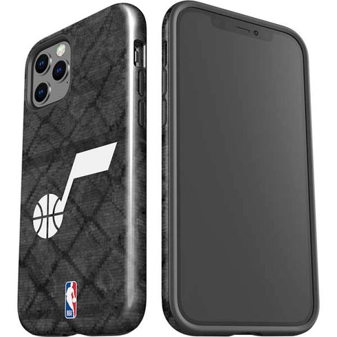 NBA Utah Jazz Black Rust iPhone 12 Pro Max Impact Case