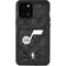 NBA Utah Jazz Black Rust iPhone 12 Pro Max Waterproof Case