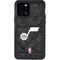 NBA Utah Jazz Black Rust iPhone 12 Pro Waterproof Case