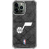 NBA Utah Jazz Black Rust iPhone 13 Pro Max Clear Case