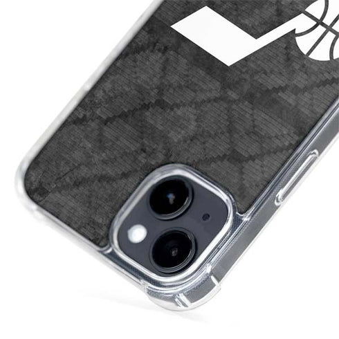 NBA Utah Jazz Black Rust iPhone 14 MagSafe Case
