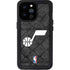 NBA Utah Jazz Black Rust iPhone 14 Pro Max Waterproof Case
