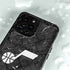 NBA Utah Jazz Black Rust iPhone 14 Pro Max Waterproof Case