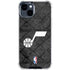 NBA Utah Jazz Black Rust iPhone 15 Clear Case