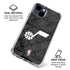 NBA Utah Jazz Black Rust iPhone 15 Clear Case
