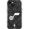 NBA Utah Jazz Black Rust iPhone 15 Impact Case
