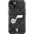 NBA Utah Jazz Black Rust iPhone 15 Impact Case