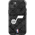 NBA Utah Jazz Black Rust iPhone 15 Plus Impact Case
