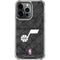 NBA Utah Jazz Black Rust iPhone 15 Pro Clear Case