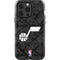 NBA Utah Jazz Black Rust iPhone 15 Pro Impact Case