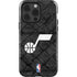 NBA Utah Jazz Black Rust iPhone 15 Pro Impact Case