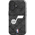NBA Utah Jazz Black Rust iPhone 16 Plus Impact Case