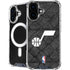 NBA Utah Jazz Black Rust iPhone 16 Plus MagSafe Case