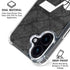 NBA Utah Jazz Black Rust iPhone 16 Plus MagSafe Case