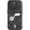 NBA Utah Jazz Black Rust iPhone 16 Pro Impact Case