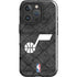 NBA Utah Jazz Black Rust iPhone 16 Pro Impact Case