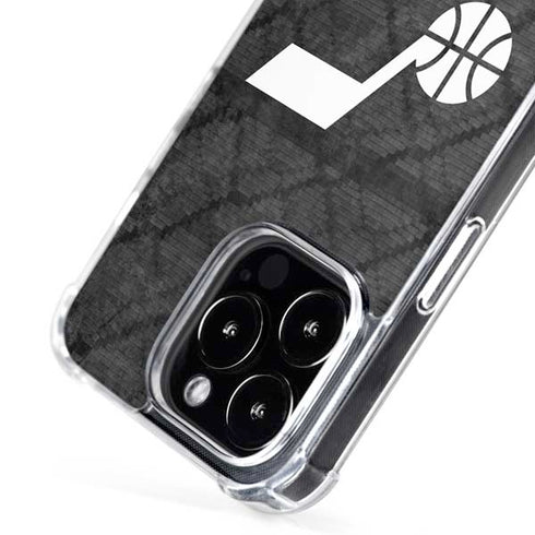 NBA Utah Jazz Black Rust iPhone 16 Pro MagSafe Case