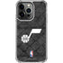 NBA Utah Jazz Black Rust iPhone 16 Pro Max Clear Case