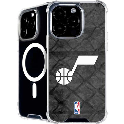 NBA Utah Jazz Black Rust iPhone 16 Pro Max MagSafe Case