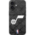 NBA Utah Jazz Black Rust iPhone 16 Skin