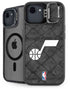 NBA Utah Jazz Black Rust iPhone 16e Kickstand Case