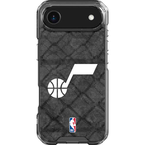 NBA Utah Jazz Black Rust iPhone 17 Air Clear Case