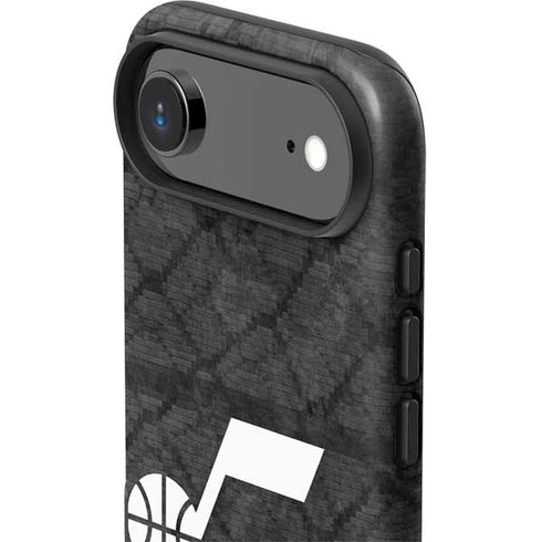 NBA Utah Jazz Black Rust iPhone 17 Air Impact Case