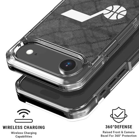 NBA Utah Jazz Black Rust iPhone 17 Air MagSafe Case