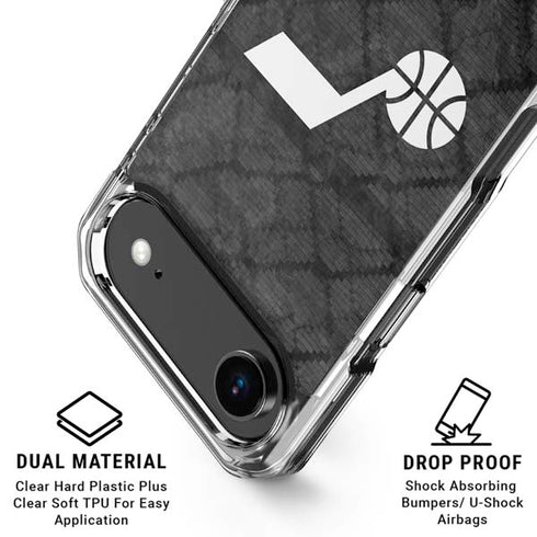 NBA Utah Jazz Black Rust iPhone 17 Air MagSafe Case