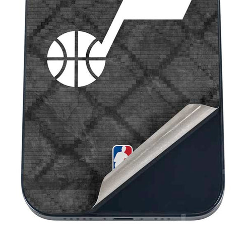 NBA Utah Jazz Black Rust iPhone 17 Air Skin