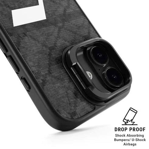 NBA Utah Jazz Black Rust iPhone 17 Kickstand Case