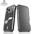 NBA Utah Jazz Black Rust iPhone 17 Pro Clear Case
