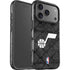 NBA Utah Jazz Black Rust iPhone 17 Pro Impact Case
