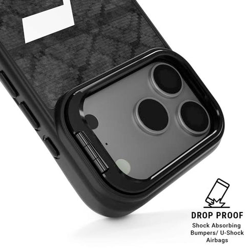 NBA Utah Jazz Black Rust iPhone 17 Pro Kickstand Case