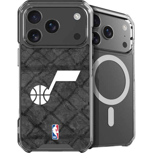 NBA Utah Jazz Black Rust iPhone 17 Pro MagSafe Case