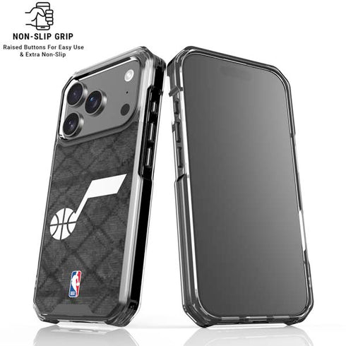 NBA Utah Jazz Black Rust iPhone 17 Pro MagSafe Case