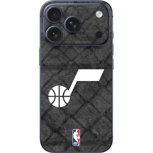 NBA Utah Jazz Black Rust iPhone 17 Pro Max Skin