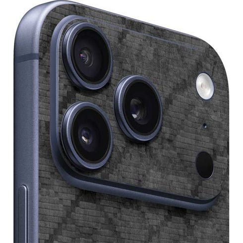 NBA Utah Jazz Black Rust iPhone 17 Pro Max Skin