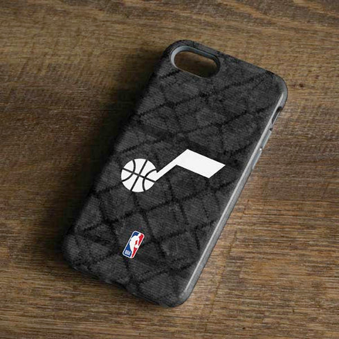 NBA Utah Jazz Black Rust iPhone 7 Pro Case