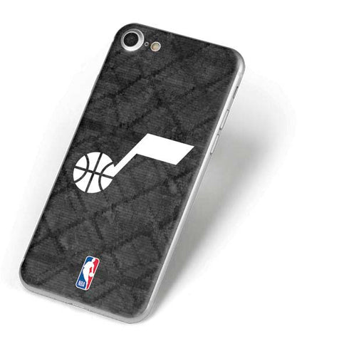 NBA Utah Jazz Black Rust iPhone 7 Skin