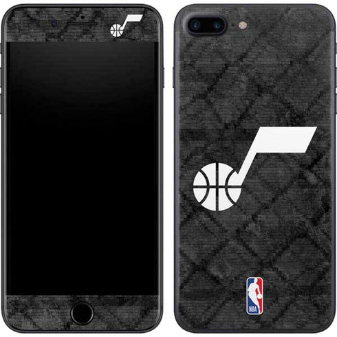 NBA Utah Jazz Black Rust iPhone 8 Plus Skin