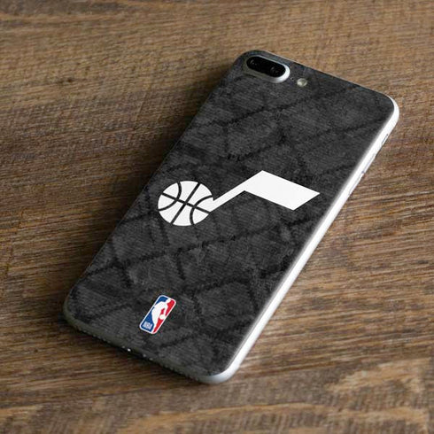 NBA Utah Jazz Black Rust iPhone 8 Plus Skin