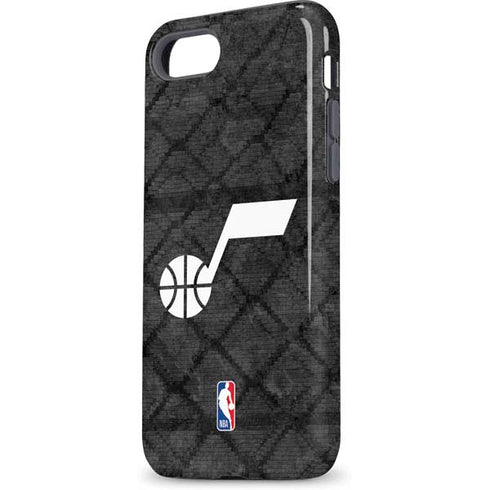 NBA Utah Jazz Black Rust iPhone 8 Pro Case