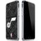 NBA Utah Jazz Black Rust iPhone SE (2nd & 3rd Gen) Clear Case