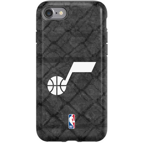 NBA Utah Jazz Black Rust iPhone SE (2nd & 3rd Gen) Pro Case