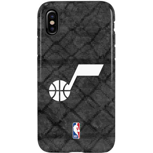 NBA Utah Jazz Black Rust iPhone X Pro Case
