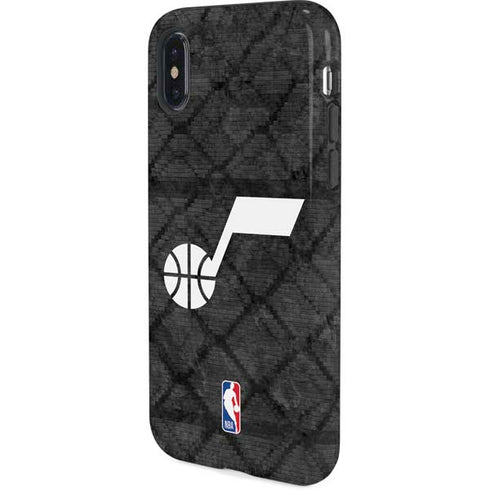 NBA Utah Jazz Black Rust iPhone X Pro Case