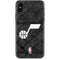 NBA Utah Jazz Black Rust iPhone X Skin