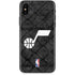 NBA Utah Jazz Black Rust iPhone X Skin