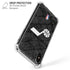 NBA Utah Jazz Black Rust iPhone X/XS Clear Case